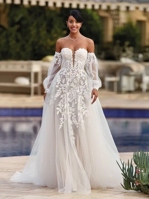 Булчинска рокля Style 1218 — детайл 2