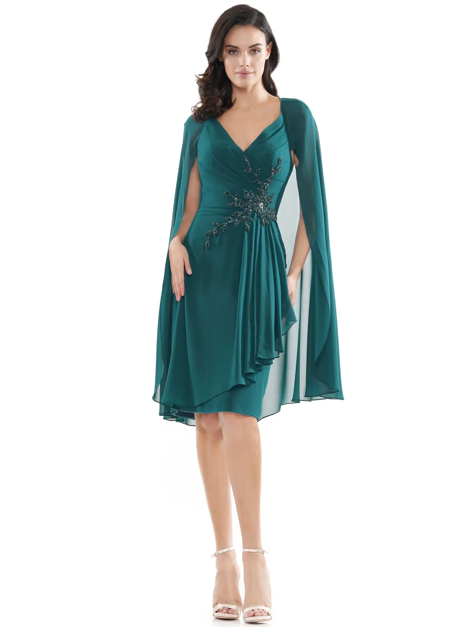 Formal Dress Style MV1110 — A-line — collection Evening Dresses — chiffon, beading | Areti Sofia